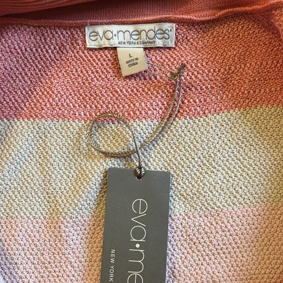 NWT NY&Co Eva Mendes Kristen Stripe Sweater Dress - Picture 12 of 16